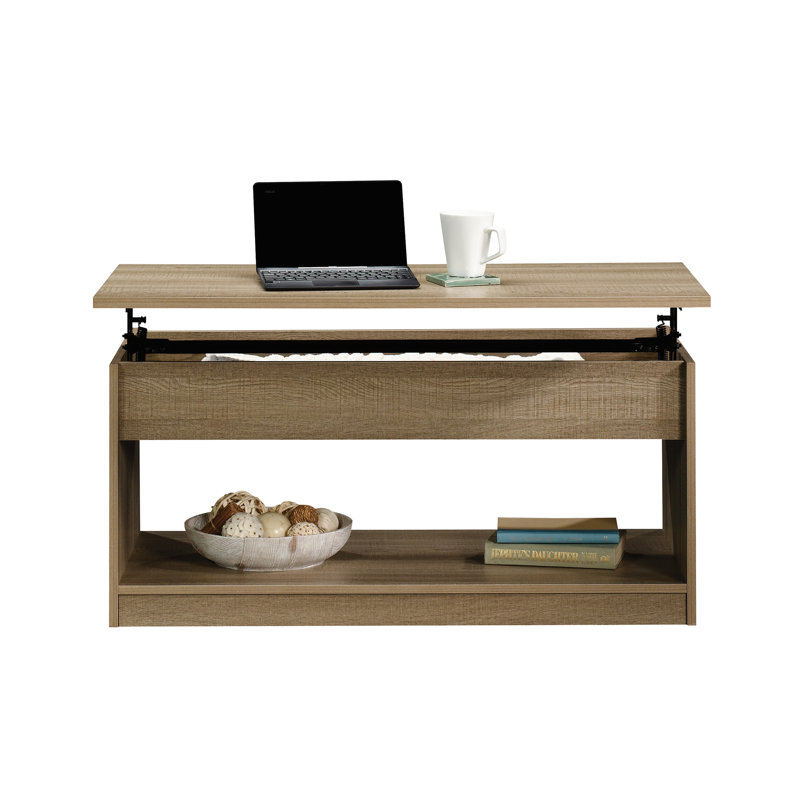 Latitude Run® Aevry Lift Top Floor Shelf Coffee Table with Storage